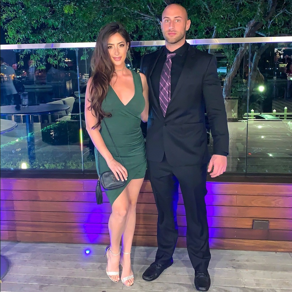 Green dress